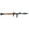 replique airsoft lance roquette rpg-7 metal & aux bois rep rpg-7 rocket launcher m203 40mm metal faux wood(x)prix net(x)