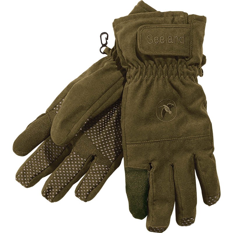 seeland gloves - green - xxl