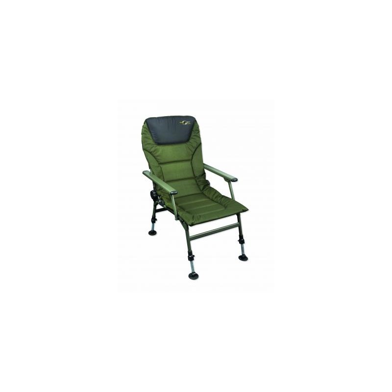level chair padded with arms