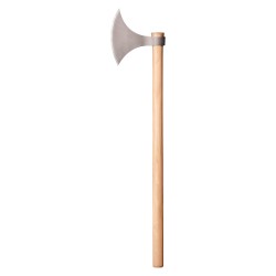 viking battle axe - lame 152mm - manche bois