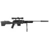 carabine a air comprime black ops type sniper cal. 4,5 mm gas piston  19.9 j
