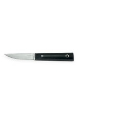 urban edc puukko knife - lame 84mm - manche micarta - etui cuir