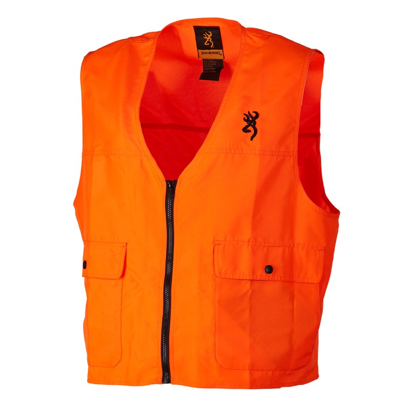 safety vest, blaze overlay vest, orange, s