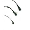 talkie-walkie midland g9 pro + oreillette cable compatible g9 avec prise jack 3.5