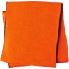 ian reversible scarf - hi-vis orange/pine green - one size