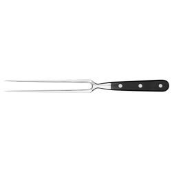 fourchette chef ideal - piques 170mm - manche thermo-plastique